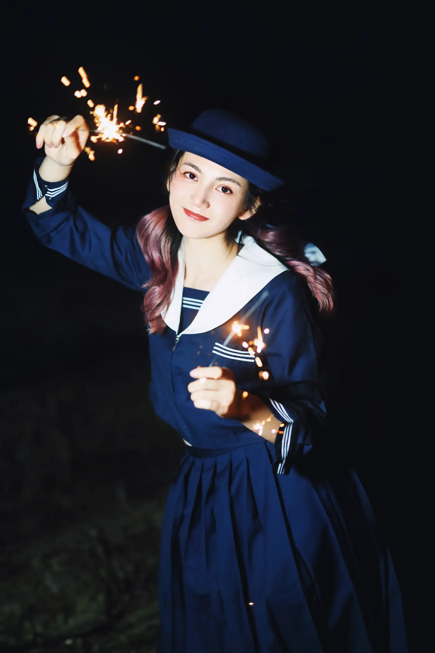 [艺图语] 2022.11.24 Vol.2519 – 无人海滩的烟火 茜akane#[25P]-4