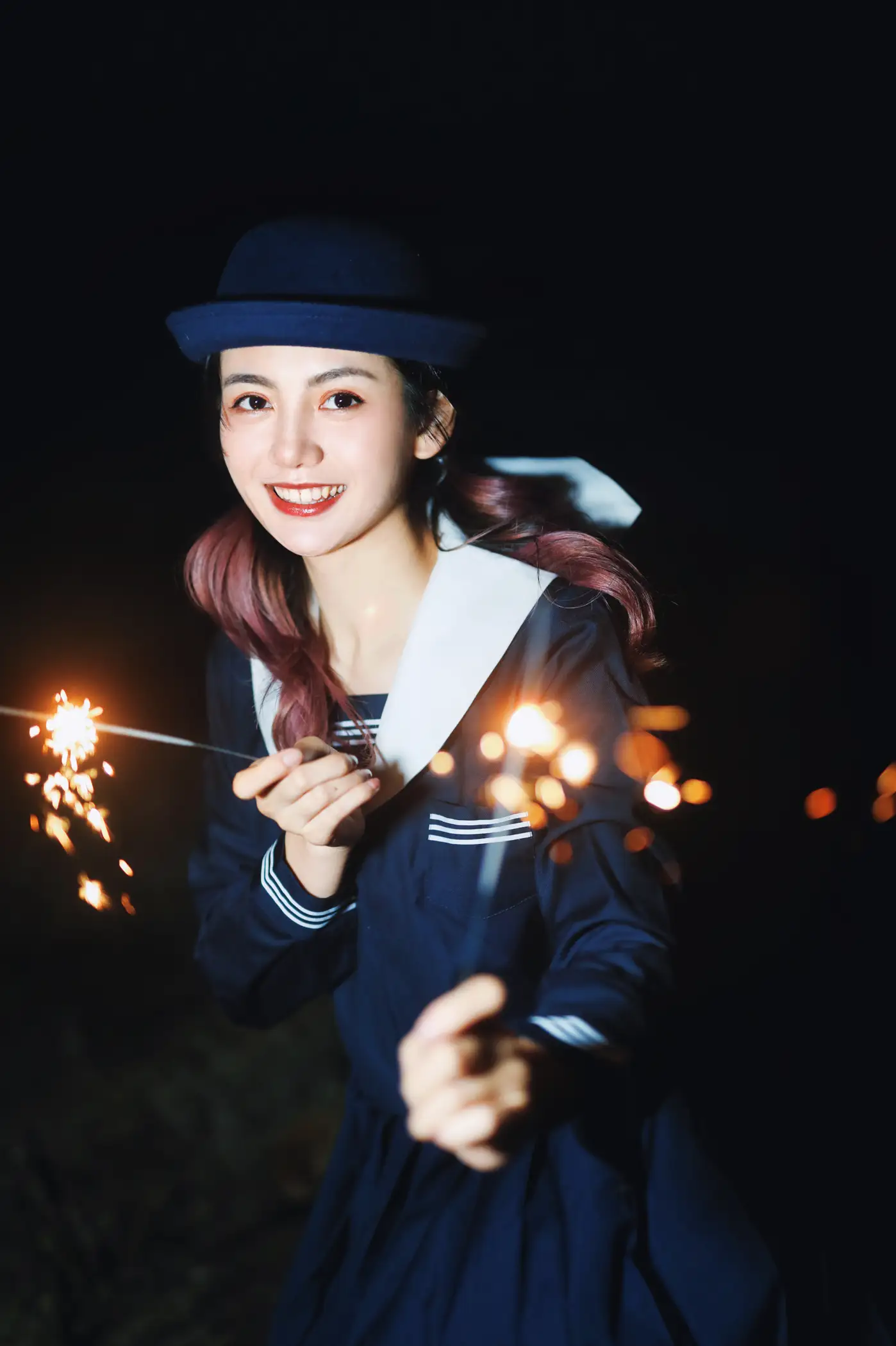 [艺图语] 2022.11.24 Vol.2519 – 无人海滩的烟火 茜akane#[25P]-7