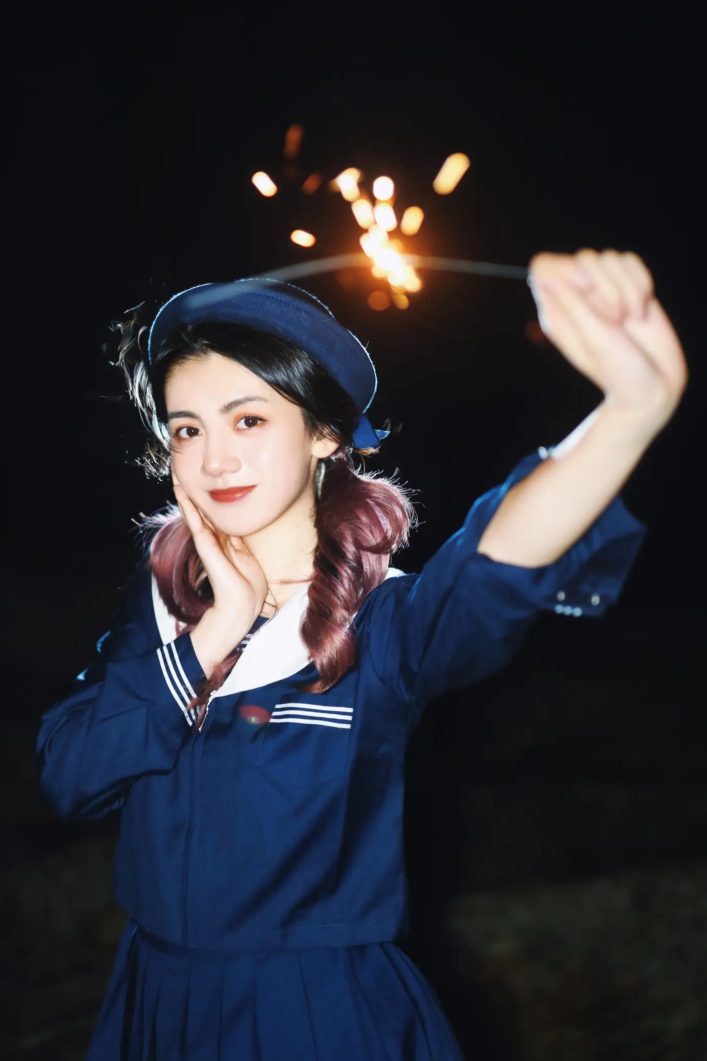 [艺图语] 2022.11.24 Vol.2519 – 无人海滩的烟火 茜akane#[25P]-4