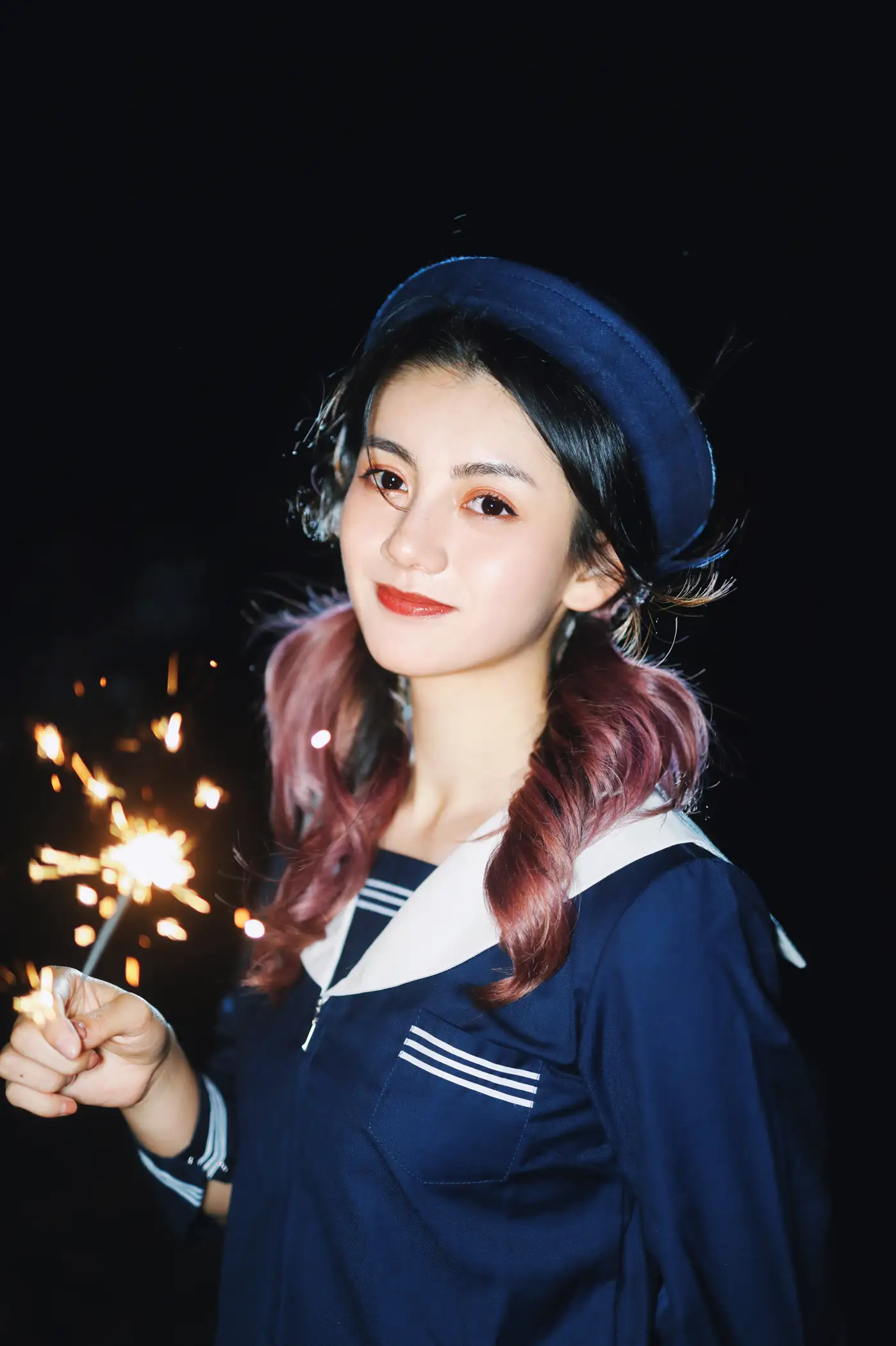 [艺图语] 2022.11.24 Vol.2519 – 无人海滩的烟火 茜akane#[25P]-6