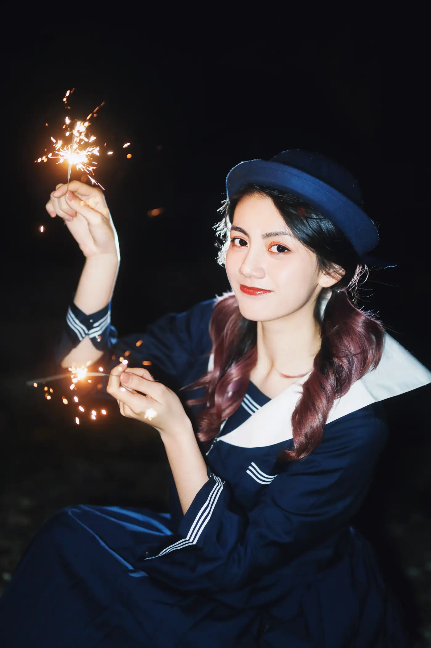 [艺图语] 2022.11.24 Vol.2519 – 无人海滩的烟火 茜akane#[25P]-8