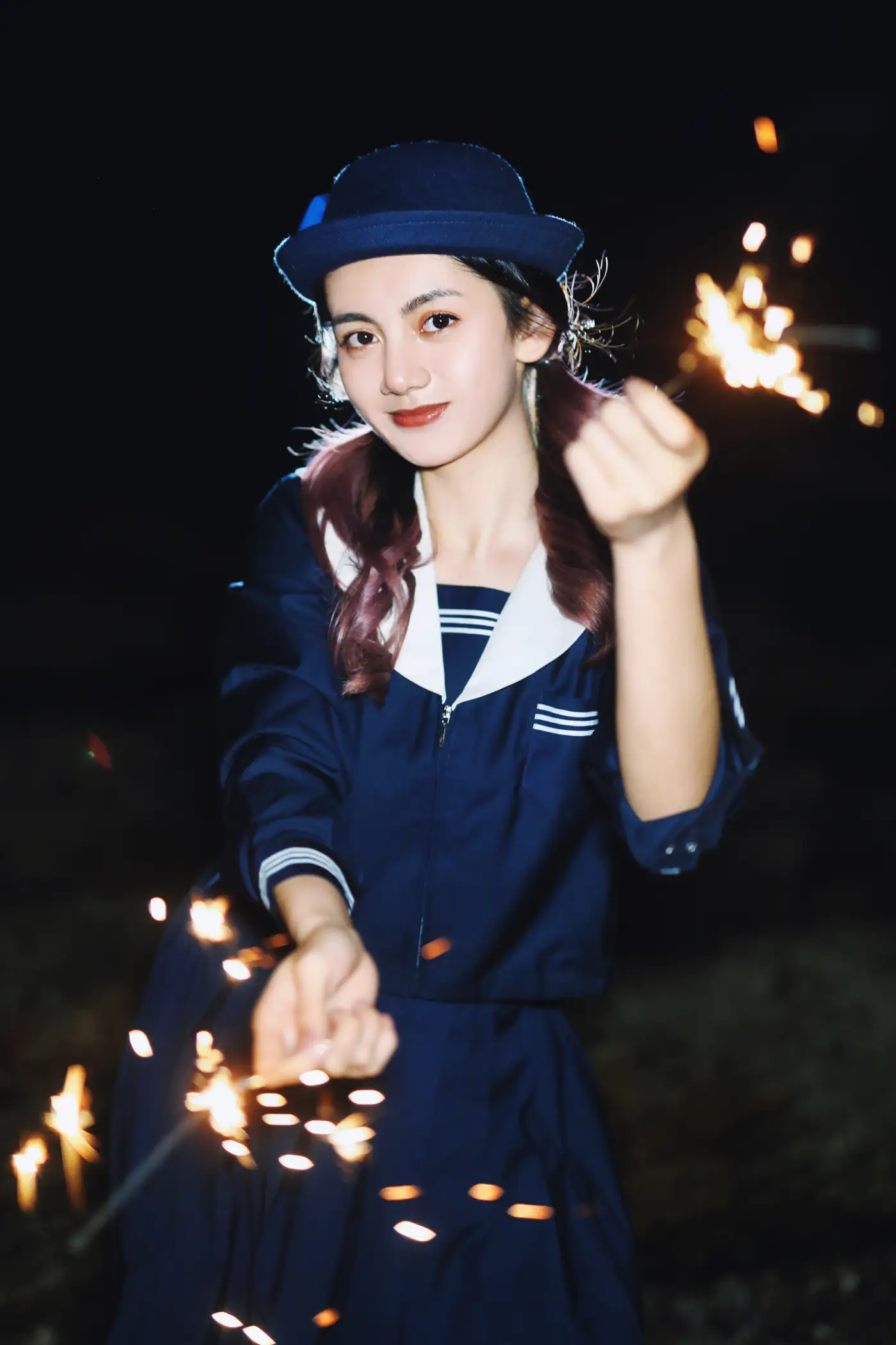 [艺图语] 2022.11.24 Vol.2519 – 无人海滩的烟火 茜akane#[25P]-9